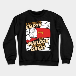 Postal Worker Mail City Letter Carrier Gift Crewneck Sweatshirt